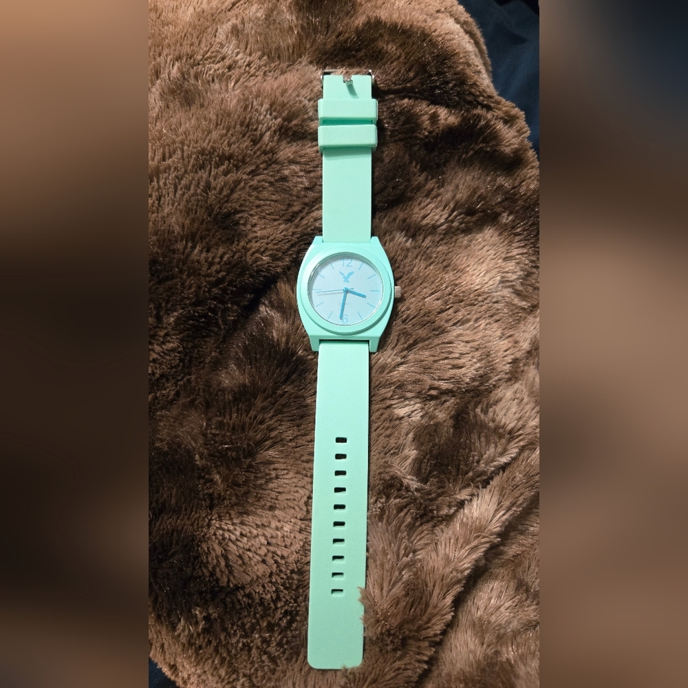 American Eagle Mint Green Watch